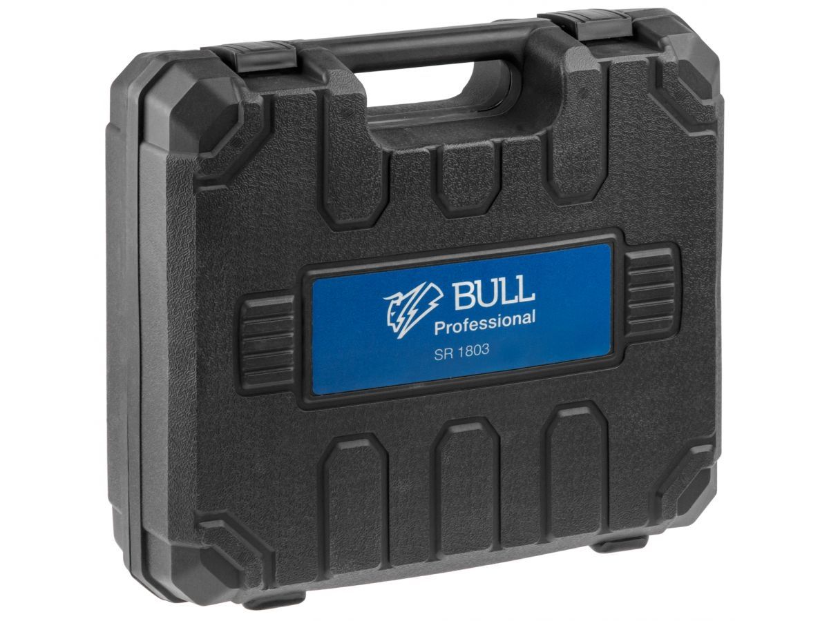 Аккум. дрель-шуруповерт BULL SR 1803 в чем. БЕСЩЕТ., 18 В, 50 Н*м, 2*2 А*ч акб, БЗП 10 мм (шурупы до 10 мм) 0329105 фото в каталоге от BTSprom.by  Аккум. дрель-шуруповерт BULL SR 1803 в чем. БЕСЩЕТ., 18 В, 50 Н*м, 2*2 А*ч акб, БЗП 10 мм (шурупы до 10 мм) 0329105 фото в каталоге от BTSprom.by