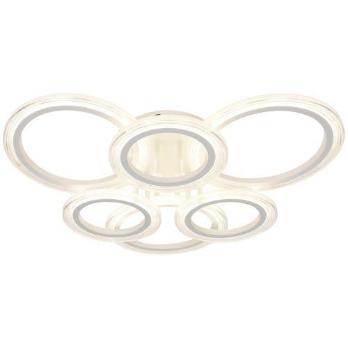 светильник светодиодный ring cll-1-90-rc wh 90вт 3000к-6000к с пультом ду 620х620х125 бел. эра б0069749 от BTSprom.by