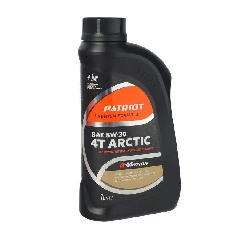 масло полусинтетическое g-motion 5w30 4т arctic 1л patriot 850030100 от BTSprom.by