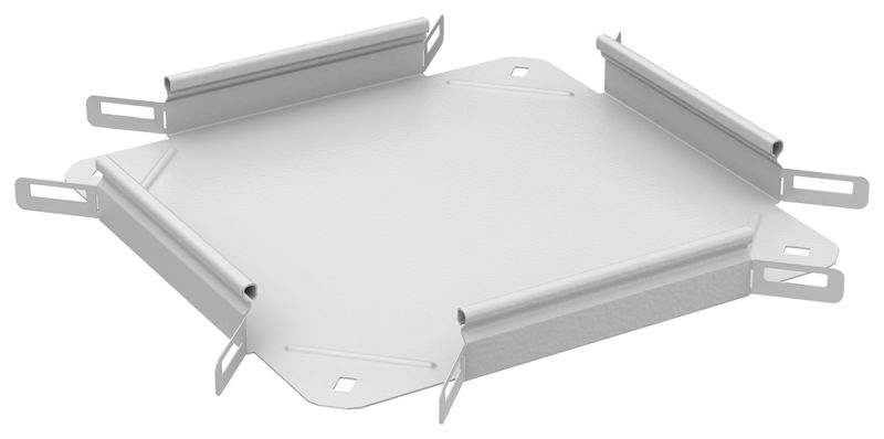 Ответвитель для лотка 35х150 0.8мм RAL 9016 ESCA 5 IEK ES5-KR-035-150-08-RGA от BTSprom.by