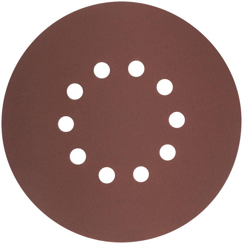 круг шлифовальный с отверст. (липучка) 225мм р 240 алюм./оксидный (уп.5шт) fit 39899 от BTSprom.by