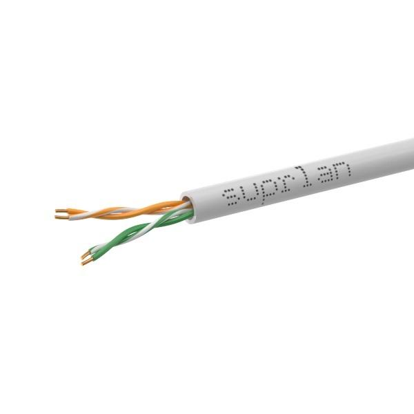 кабель витая пара u/utp кат.5e 2х2х24awg solid cu pvc in. median 500м (м) suprlan 01-0225-4 от BTSprom.by