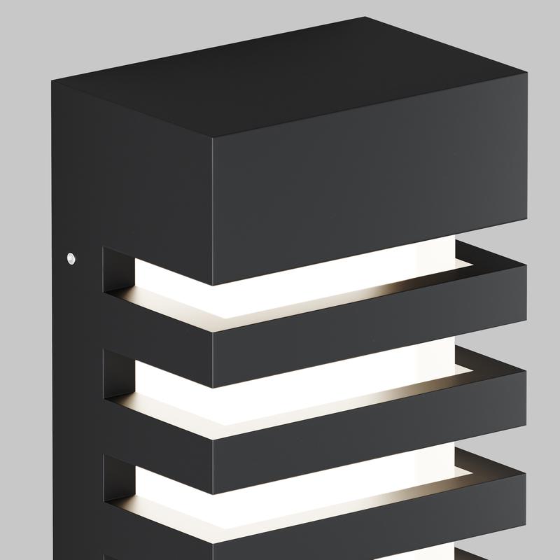  Светильник Remsa 1х60Вт E14 IP54 бра настен. Maytoni O034WL-01B фото в каталоге от BTSprom.by