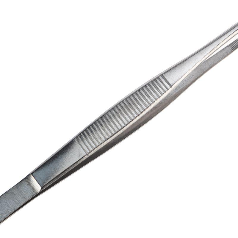  Пинцет прямой рифленый 200мм (блист.) Rexant 12-0368 фото в каталоге от BTSprom.by