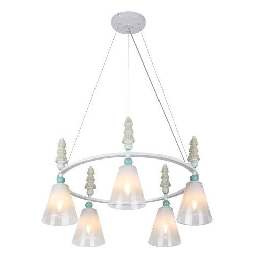  Люстра Cataleya 4146-305 60Вт 5хE27 дизайн Rivoli Б0066494 фото в каталоге от BTSprom.by