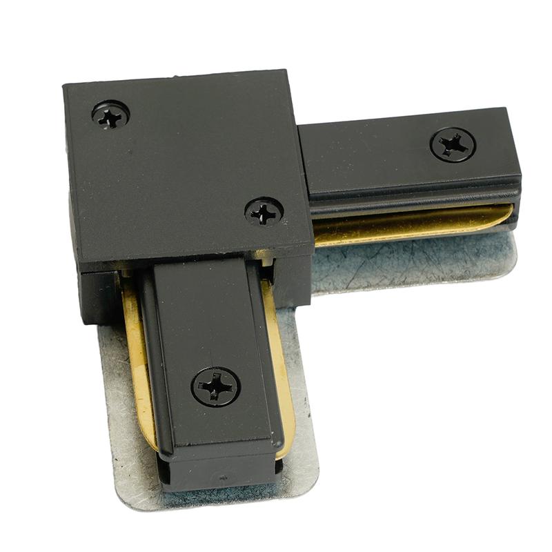 коннектор угловой для шинопровода черн. ld1021 для cab1007 feron 51900 от BTSprom.by