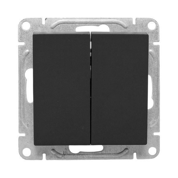  Выключатель проходной 2-кл. СП Эпика механизм черн. EKF UP1-SWB-21 фото в каталоге от BTSprom.by