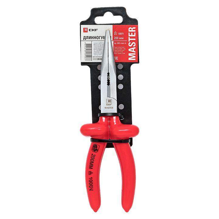 Длинногубцы 200мм Master 1000В Basic EKF dg-200-mas-in фото в каталоге от BTSprom.by  Длинногубцы 200мм Master 1000В Basic EKF dg-200-mas-in фото в каталоге от BTSprom.by