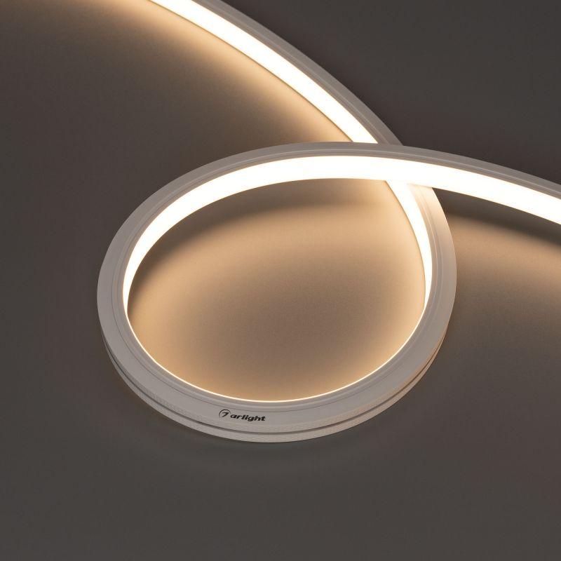 лента светодиодная moonlight-top-a140-13x12mm 24v warm 3000к 9.6вт/м ip67 2835 герметичная (уп.5м) arlight 027947(1) от BTSprom.by