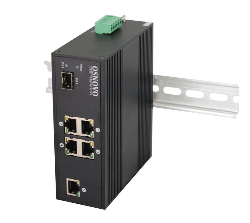 коммутатор промышленный poe sw-40501/ic fast ethernet на 6 портов osnovo 10948 от BTSprom.by