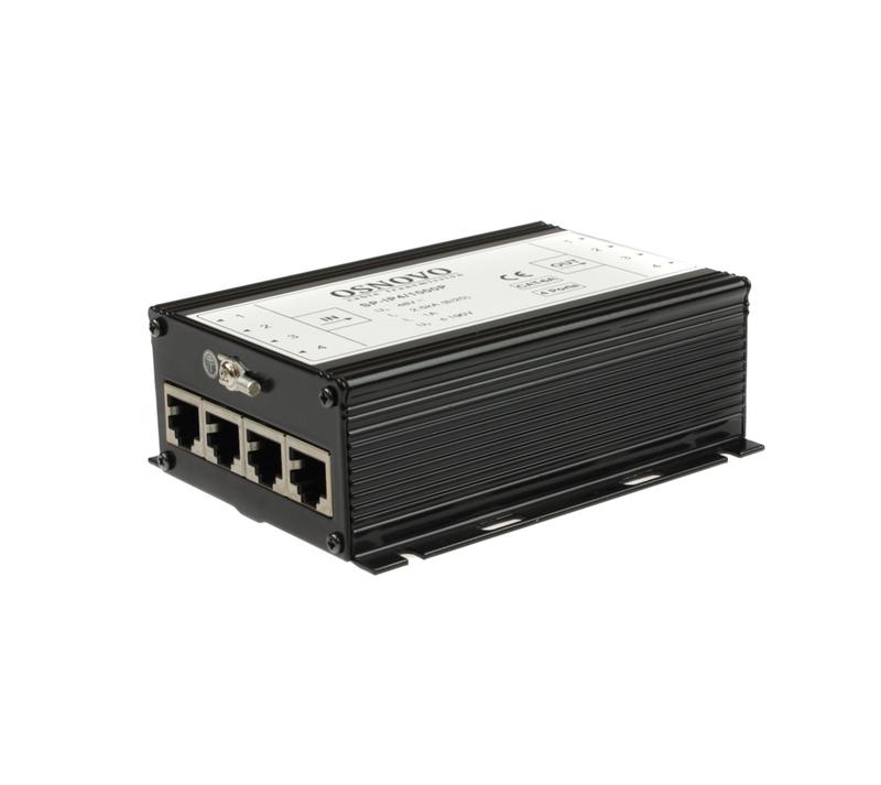 устройство грозозащиты sp-ip4/100 для локал. вычислит. сети на 4 порта (скорость до 100мб/с) osnovo 14280 от BTSprom.by