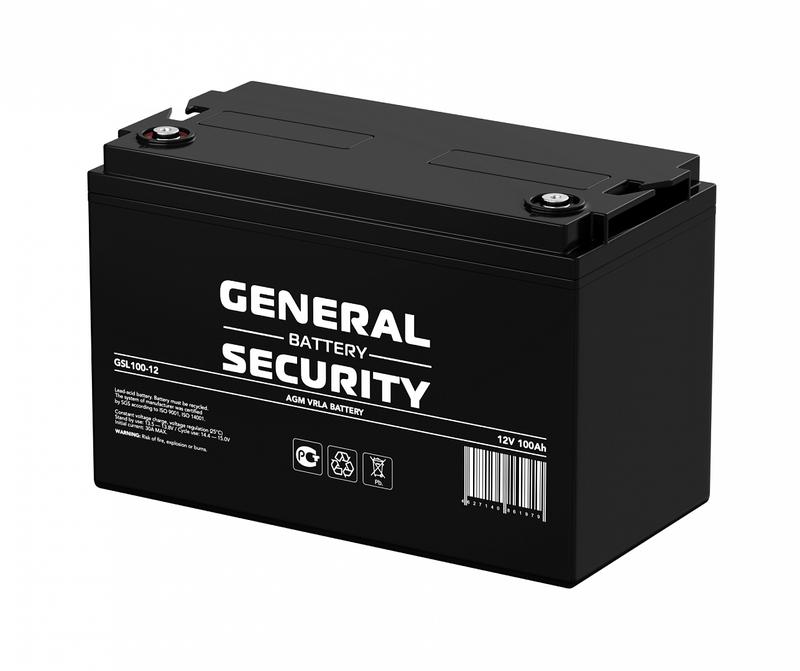 аккумулятор 12в 100а.ч general security gsl100-12 от BTSprom.by
