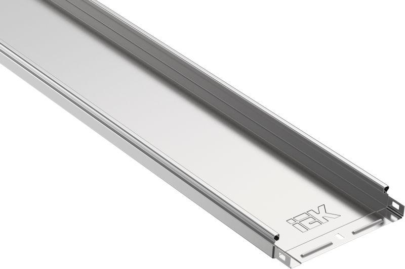 Лоток листовой неперфорир. 300х35 L3000 сталь 0.8мм IEK CLN10-035-300-080-3 от BTSprom.by