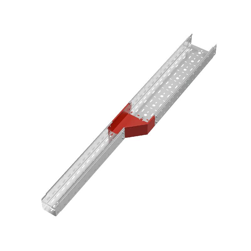 Переходник для лотка правый 100х100-200 "ПЛЮС" PDplus100-100-200-R INOX304 КМ PL5792 фото в каталоге от BTSprom.by