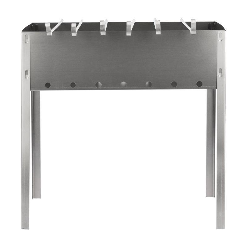  Мангал сборный "ЭКОНОМ" в гофрокартонной коробке с шампурами СОКОЛ 62-0008 фото в каталоге от BTSprom.by