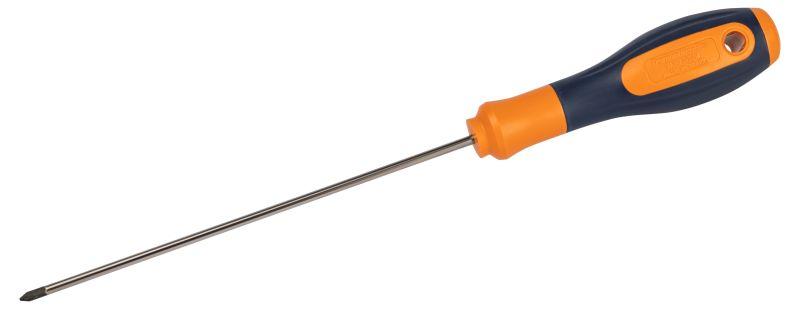 отвертка крестовая pro двухкомпонентная рукоятка ph0х150мм (3х150мм 1/8х5дюйм) магнитный наконечник (44128/012) tramontina б0056115 от BTSprom.by