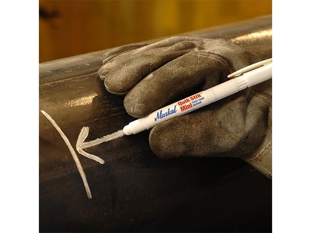 маркер промышл. на основе твердой краски markal quik stik mini желтый (толщина линии 6 мм. цвет желтый) 61127 от BTSprom.by