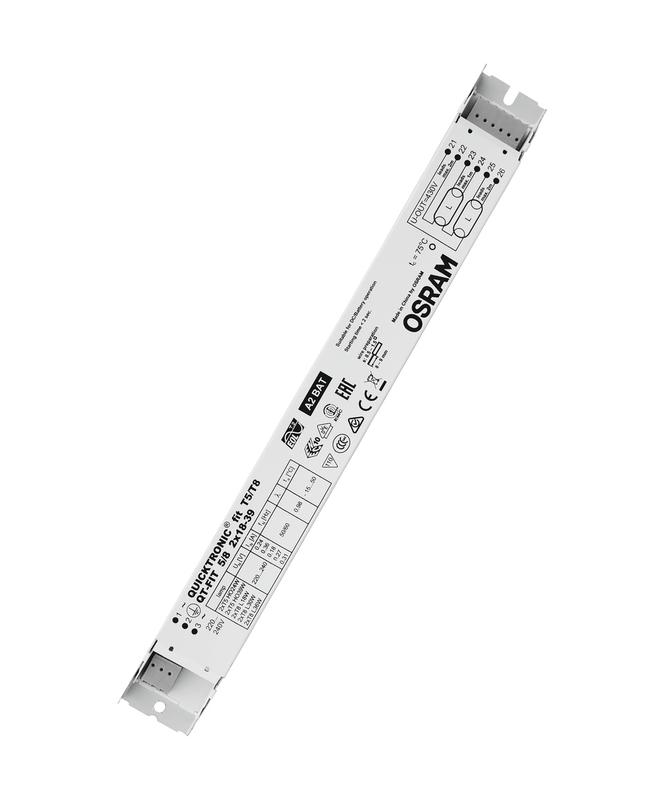 аппарат пускорегулирующий электронный (эпра) qt-fit 5/8 2х18-39/220-240 osram 4008321873903 от BTSprom.by