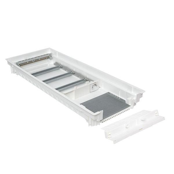  Основание комбинированного щита Nova 3 DIN-рейки + 1 монтаж. плата 5 габарит IP41 PROxima EKF nv-cbase-3+1 фото в каталоге от BTSprom.by