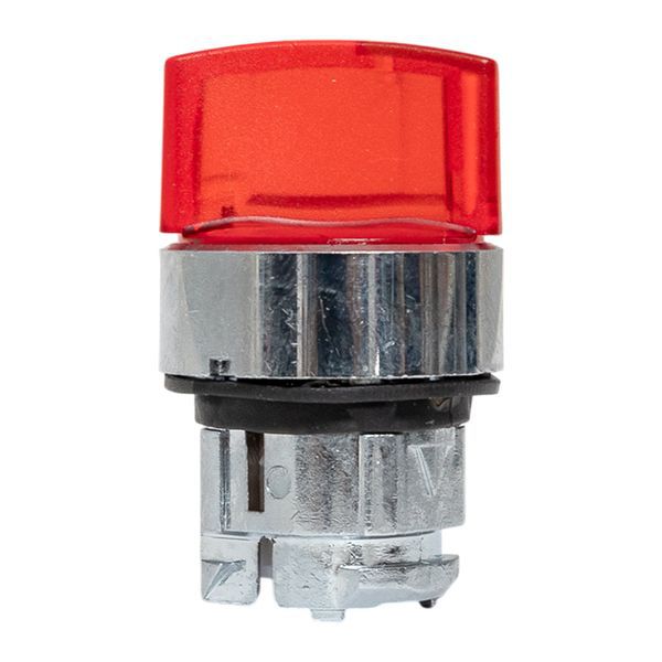  Механизм переключателя исполнительный XB4 IP65 на 2 положения возвратный без фиксации с подсветкой с короткой ручкой красн. EKF XB4BD2L-R-65 фото в каталоге от BTSprom.by