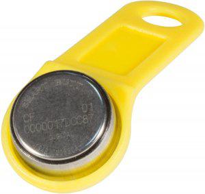 ключ электронный touch memory sb 1990a желт. 258612 от BTSprom.by