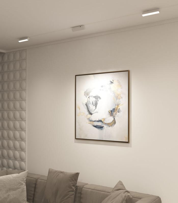  Светильник SMART 9Вт 3000К-6000К DIM поворотн. матов. бел. DENKIRS 686072 фото в каталоге от BTSprom.by