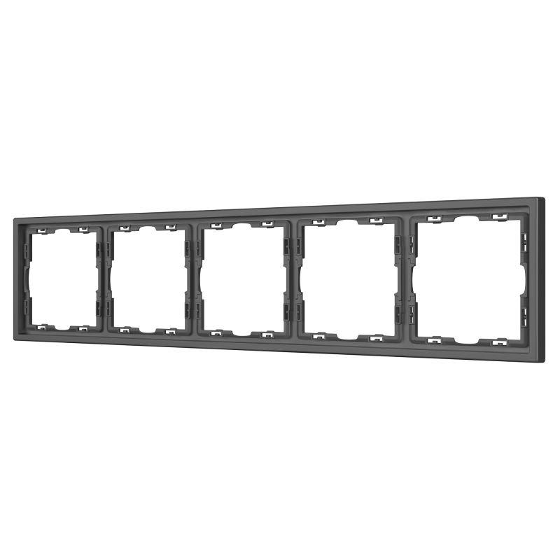 рамка 5-м frm-nobe-sfpl-5-gr пластик. сер. arlight 054230 от BTSprom.by