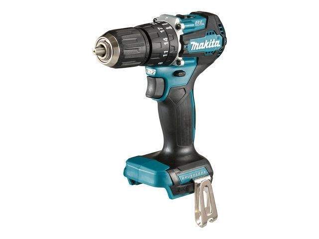 аккум. ударная дрель-шуруповерт makita lxt dhp 487 z в кор. (18.0 в, без аккумулятора, 2 скор., 40 нм, шурупы до 10 мм, сверление в металле до 13 мм) dhp487z от BTSprom.by