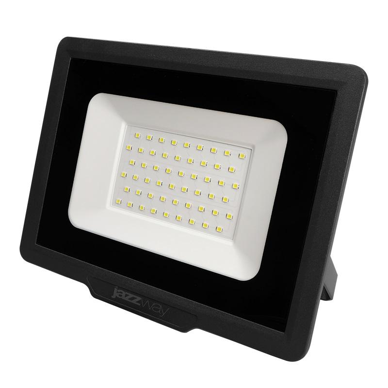 прожектор светодиодный pfl-c3 50вт 4000к ip65 до compact закален. прозр. стекло jazzway 5045699 от BTSprom.by