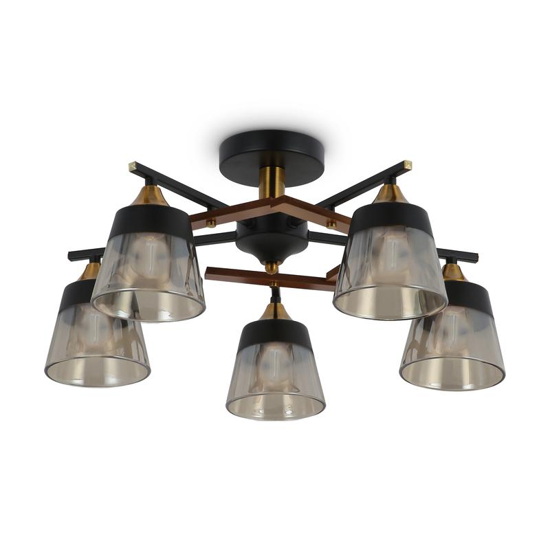  Люстра Buds 60Вт E27х5 IP20 Freya FR5153PL-05B фото в каталоге от BTSprom.by