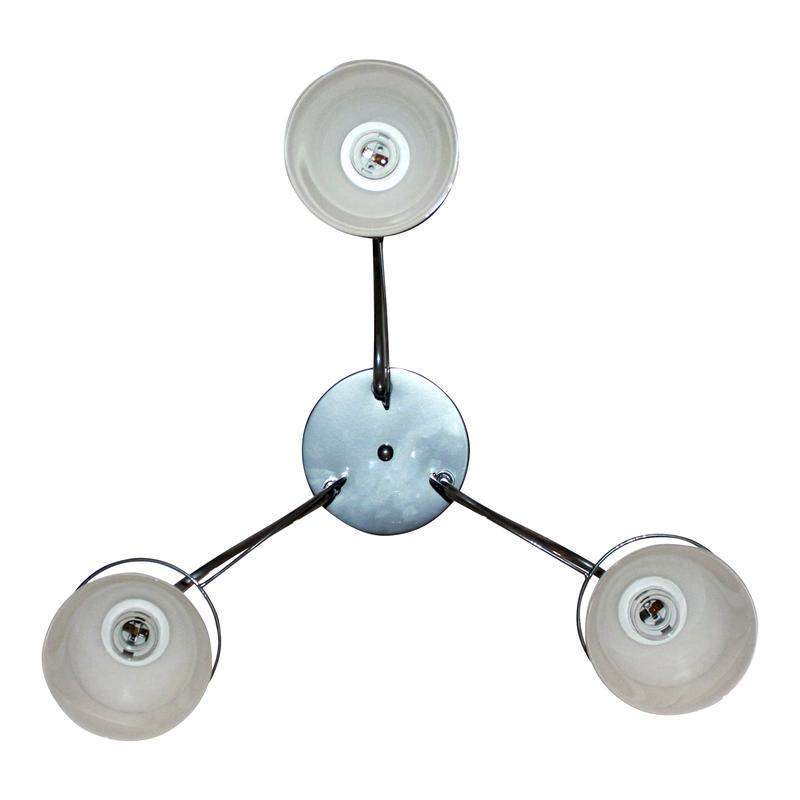  Светильник "Атлас" 131 (плафон ХХХХ) НСБ 01-3х60-196 Е27 ИУ хром Элетех 1005404475 фото в каталоге от BTSprom.by