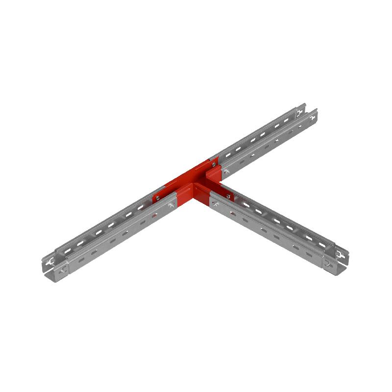 Отвод для лотка Т-образ. прямой 50х50мм "ПЛЮС" HD КМ PL18654 фото в каталоге от BTSprom.by