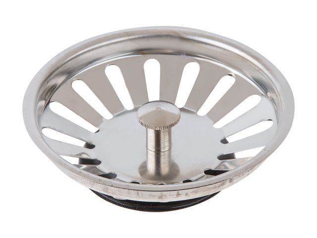 выпуск-пробка (решетка нерж. сталь) для сифона 3 1/2", av engineering ave129702 от BTSprom.by