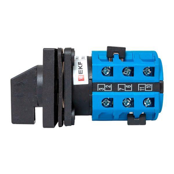  Переключатель кулачковый ПК-1-102 2п 25А "0-1-2-3" IP65 EKF pk-1-102-25-65 фото в каталоге от BTSprom.by