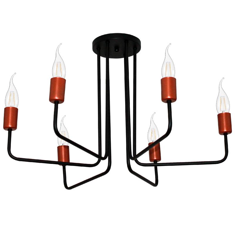  Светильник "Сити" 161 НПБ 01-6х60-113 Е27 ИУ черн. медь Элетех 1005404569 фото в каталоге от BTSprom.by