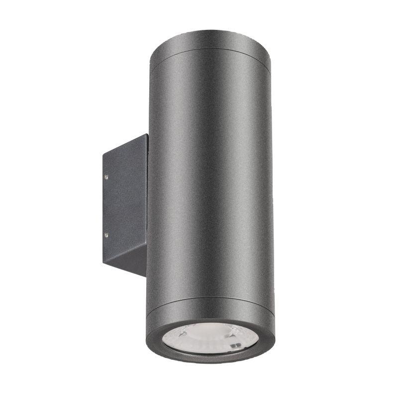 светильник lgd-ray-wall-twin-r65-2x9w warm3000 gr 23 deg 230в 2х9вт 3000к ip65 метал. arlight 038154(1) от BTSprom.by