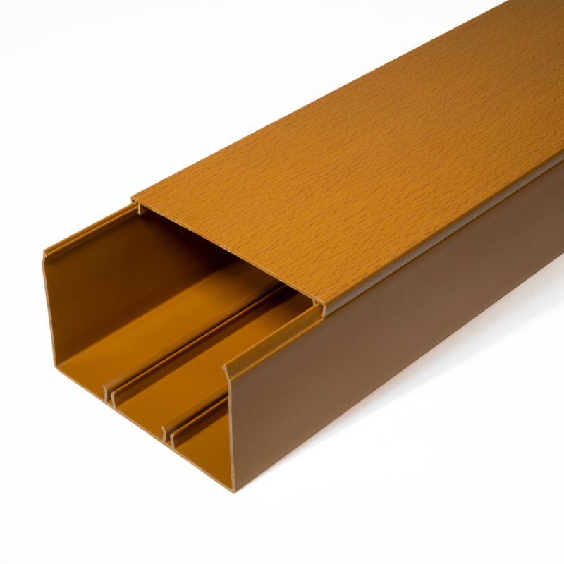 кабель-канал 100х60 l2000 с двойн. замком бук промрукав pr03.0207 от BTSprom.by