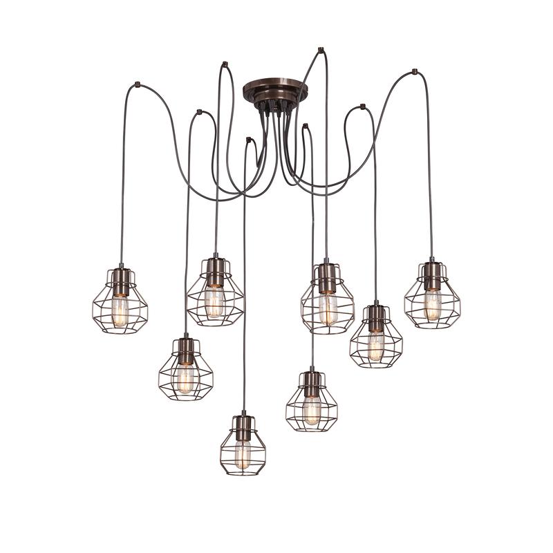 люстра 8xe27 макс. 40вт vitaluce v4884-7/8s от BTSprom.by