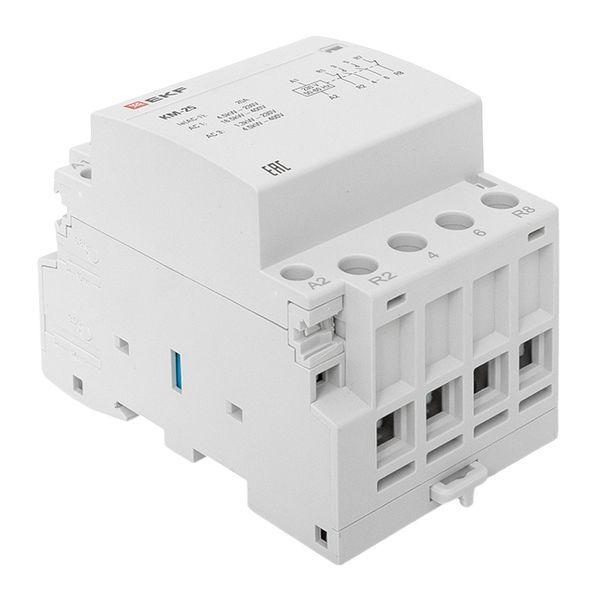  Контактор модульный КМ 25А 2NО+2NC (3 мод.) PROxima EKF km-3-25-22 фото в каталоге от BTSprom.by