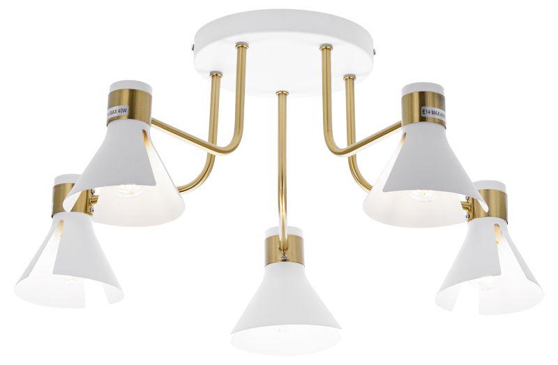 люстра maira 7054-735 5хe14 40вт rivoli б0054697 от BTSprom.by