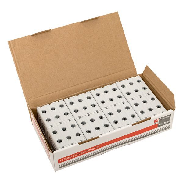  Клемма силовая вводная тройная КСВ 16-50кв.мм сер. PROxima EKF plc-kvs3-16-50-grey фото в каталоге от BTSprom.by