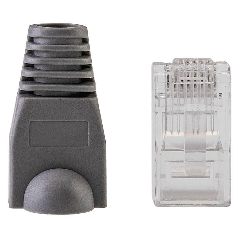  Набор разъемов сетевых №1 (5 разъемов UTP; 5 колпачков) (уп.5шт) Rexant 06-0071-A5 фото в каталоге от BTSprom.by