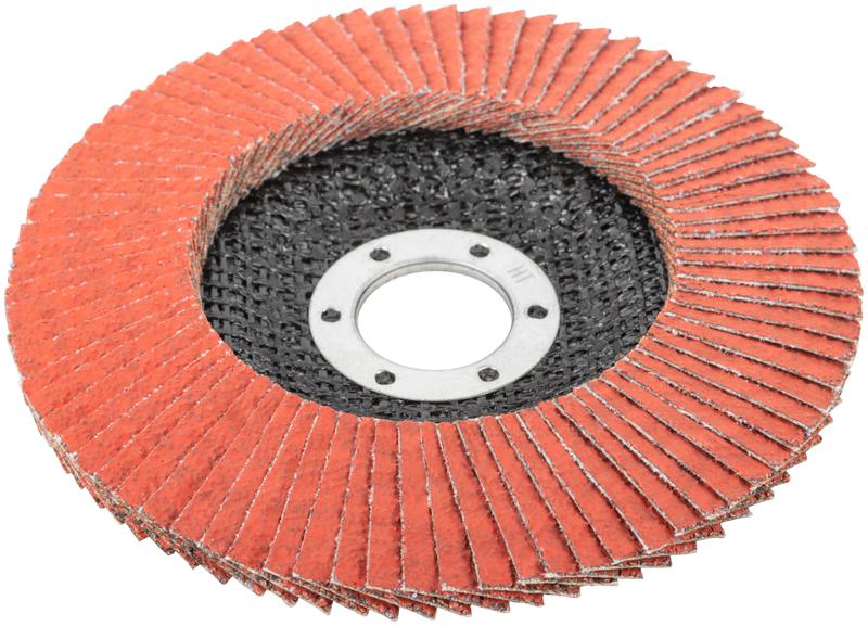  Круг лепестковый торцевой керамический 125мм Р 40 FIT 39961 фото в каталоге от BTSprom.by