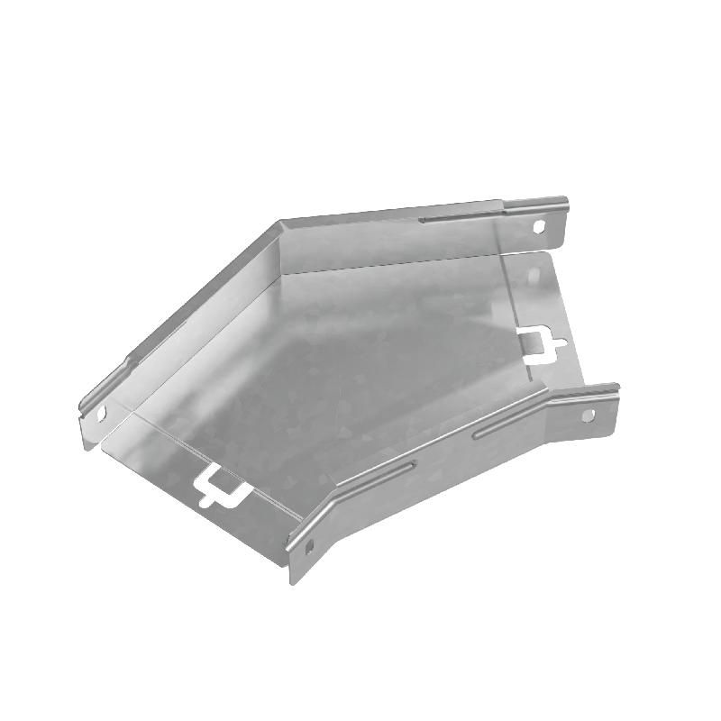 Угол для лотка горизонтальный 45град. 150х50 сталь "ПЛЮС" GLplus45-50-150 INOX304 КМ PL5570 от BTSprom.by