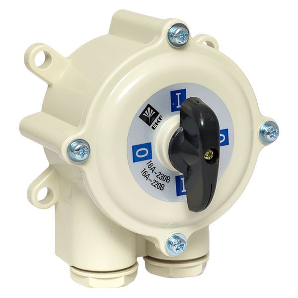 выключатель пакетный 1-кл. 16а ip56 пв3-16 м1 пл. беж. ekf pv-3-16-4 от BTSprom.by