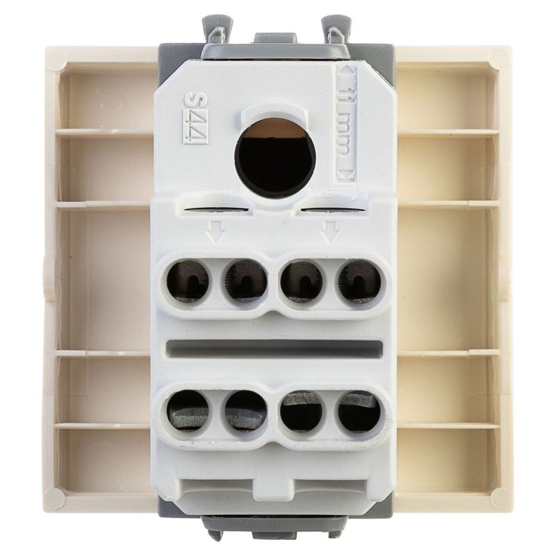  Инвертор модульный 1-кл. 2п 2мод. Avanti "Ванильная дымка" 16А беж. DKC 4405122 фото в каталоге от BTSprom.by