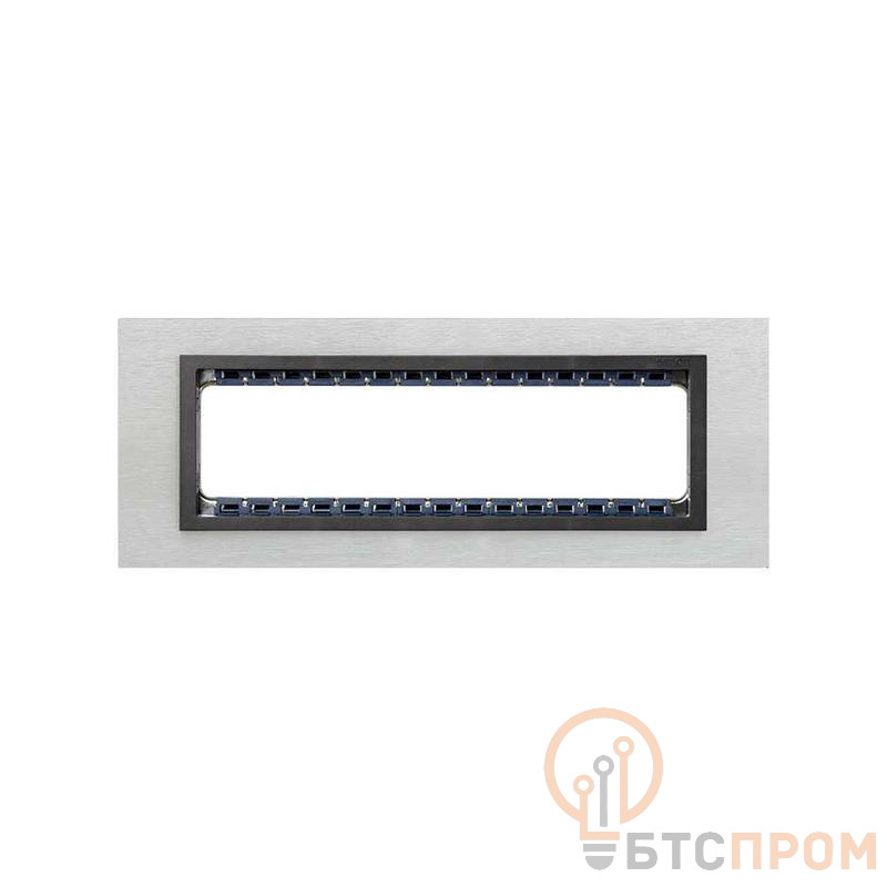 Рамка 8мод. Simon82 Centralizations узкая с суппортом нерж. сталь/графит (металл.им) Simon 82887-37 фото в каталоге от BTSprom.by  Рамка 8мод. Simon82 Centralizations узкая с суппортом нерж. сталь/графит (металл.им) Simon 82887-37 фото в каталоге от BTSprom.by
