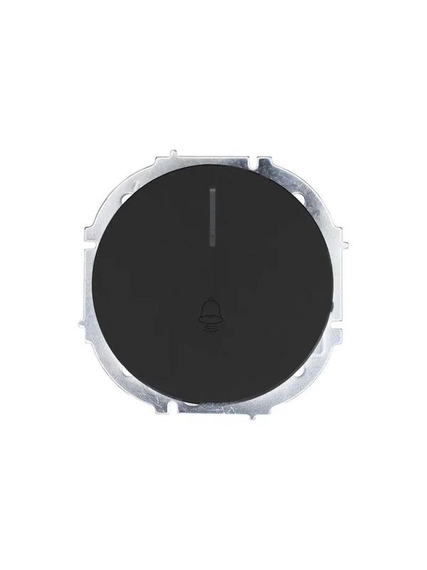 кнопка звонка сп osen с подсветкой механизм черн. бархат lezard 743-4288-108 от BTSprom.by