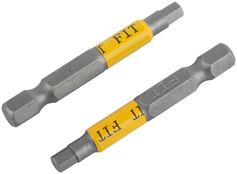  Набор бит кованые сталь S2 односторонние 50мм Н4 профи блистер (уп.2шт) FIT 57520 фото в каталоге от BTSprom.by