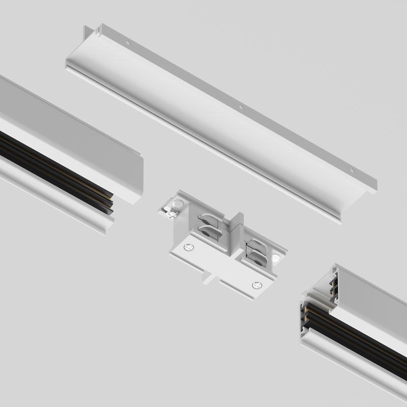  Коннектор прямой внутр. Trinity бел. Voltega TRA-VGL005CI-31W фото в каталоге от BTSprom.by